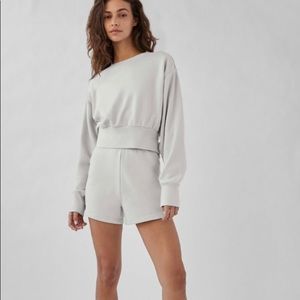 NWOT TNA AIRY AF Cropped Sweatshirt